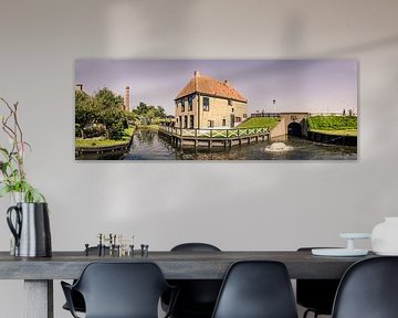 Café restaurant Hindeloopen, Zuiderzee by Sven Wildschut