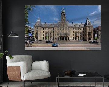 Hôtel de ville de Rotterdam sur Coolsingel, Pays-Bas sur Martin Stevens