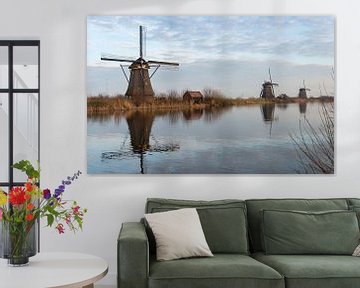 windmills in Kinderdijk Holland van ChrisWillemsen