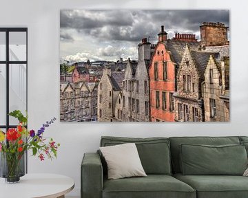 Roofs of Old Edinburgh von Jan Kranendonk