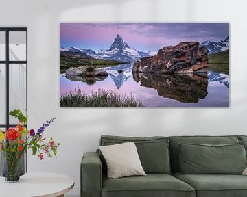 Stelisee - Matterhorn von Alpine Photographer