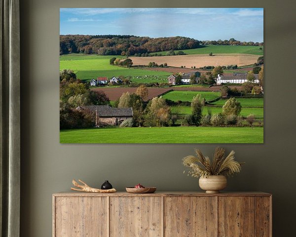 Epen, Landschap met volmolen en vakwerkgroepje de Plaatmburg