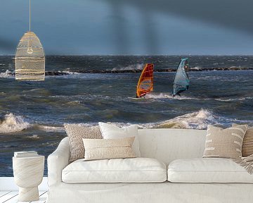 Windsurfen Nordsee von Bram van Broekhoven