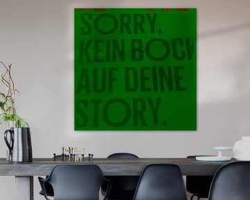 Typografie Pop Art PUR 1 van Felix von Altersheim