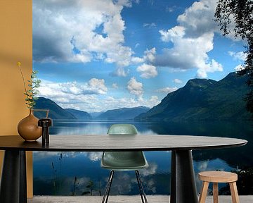 Harmonie tussen lucht en water van Kvinne Fotografie