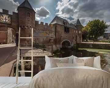 Koppelpoort in Amersfoort van Martin Stevens