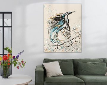 Oiseau de paradis sur ART Eva Maria