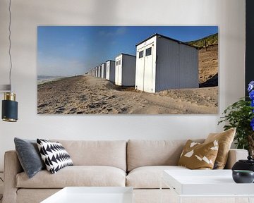 Strandhuisjes Texel van Ronald Timmer