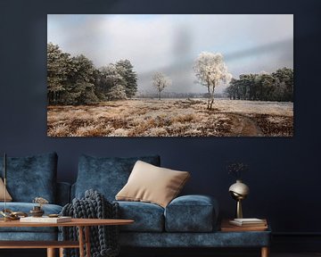 Winters landschap van Jan Katsman