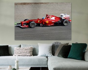 Fernando Alonso Monza by Jeroen van Deel