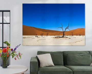 Deadvlei - landschap in Namibie van Frans Gesell