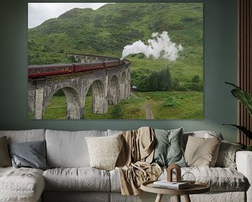 Glenfinnan trein viaduct van Andrea Ooms