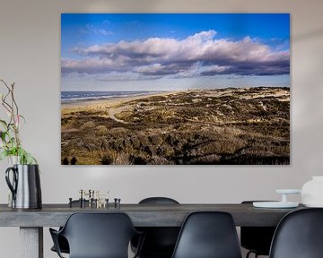 Strand en Duinen van Kijkduin | Panoramafoto van RB-Photography