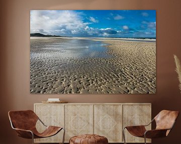 Strand an der Nordseeküste auf der Insel Amrum von Rico Ködder