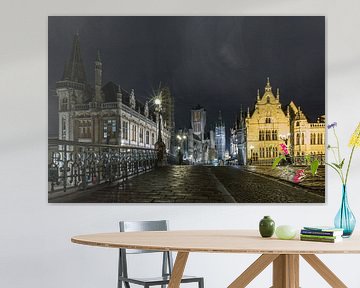 De Sint Michielsbrug in Gent van MS Fotografie | Marc van der Stelt