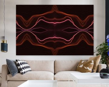 FLAME PINK LINE VIBES-F von Pia Schneider