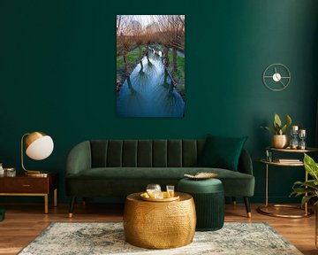 View of the Minstroom river near the Abstederdijk in Utrecht. One2expose Wout Kok Photography.