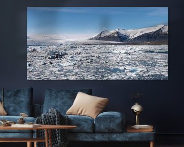 ijsmeer Jökulsárlón in IJsland van eusphotography