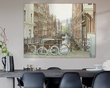 Painting: Amsterdam, Oudezijds Kolk by Igor Shterenberg