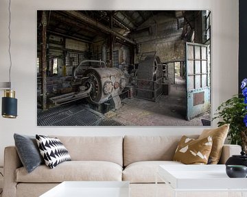 Compressor room van Truus Nijland