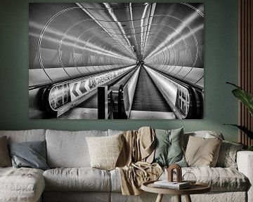 Roltraptunnel (metro) van Rogier Steyvers