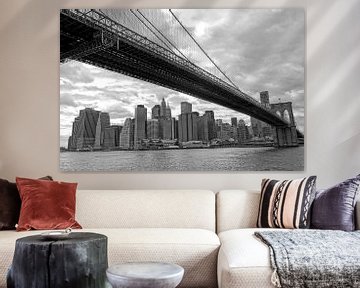 New York Brooklyn Bridge von Peter Pijlman