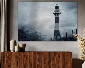 Nieuwpoort lighthouse. 
