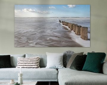 The coastline in Holland von Peter Korevaar