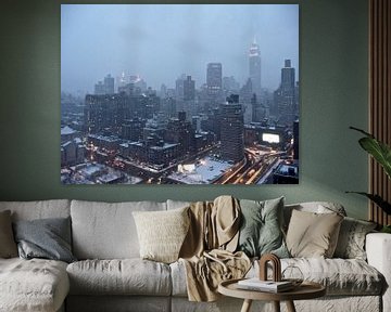 'Skyline Manhattan', New York van Martine Joanne
