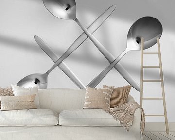 Floating cutlery by Eleberth Pot