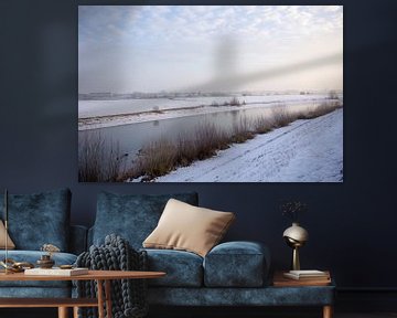 Winter in Nederland van Tess Smethurst-Oostvogel