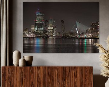 Skyline Rotterdam van Edwin Tamboer