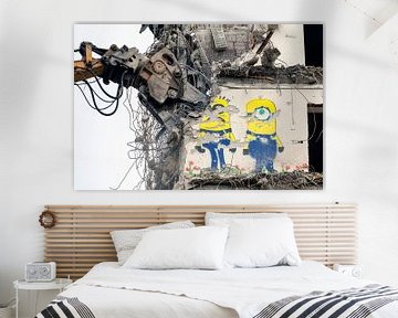 Graffiti, Minions von Evert Jan Luchies