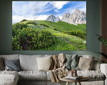 Mountain landscape "Towards the Top" by Coen Weesjes
