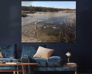 Gebroken ijs bij Heeresmeer von Martin Imminga