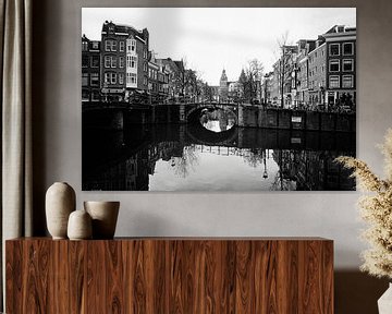 spiegelgracht Amsterdam by Dick Veldhuisen