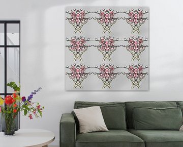 GRAPHIC PRINT CHERRY BLOSSOM by IYAAN