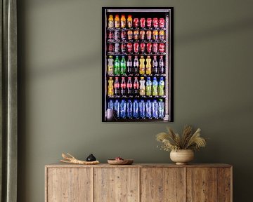 Kleuren - drankautomaat van Erik Bertels