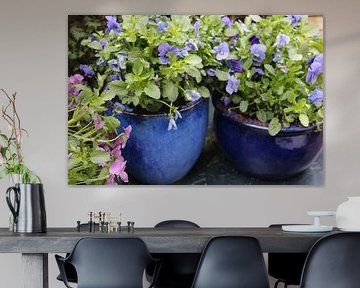 Spring with violets by Mandy van Noorden-Bos