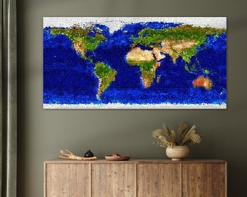 Cubist World Map