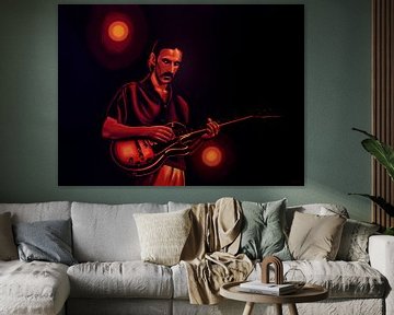 Frank Zappa Gemälde von Paul Meijering