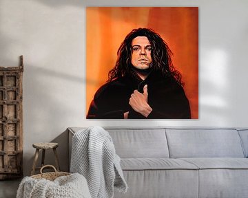 Michael Hutchence of INXS Painting