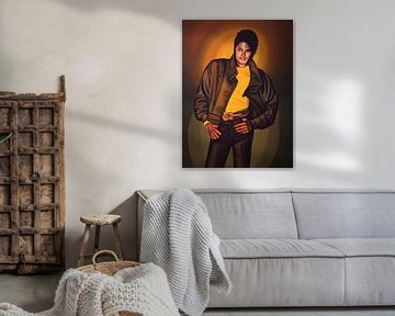 Michael Jackson schilderij von Paul Meijering