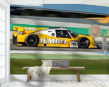 De LMP3 raceauto van Jumbo 