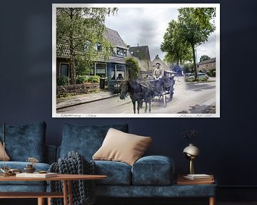Magdaleenweeg / Zeeweg in Huizen (oud & nieuw serie)