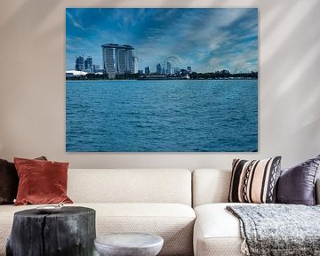 Blick über Marina Singapur von Atelier Liesjes