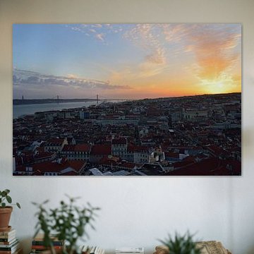 Zonsondergang Lissabon