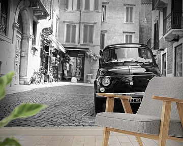 Vintage Fiat 500 oldtimer in Verona Italien von Jasper van de Gein Photography