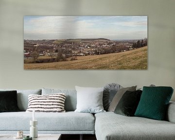 Panorama van Gulpen in Zuid-Limburg van John Kreukniet