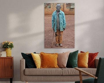 een oude man met moddervoeten 